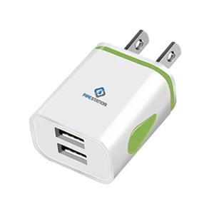 Pipestation® 2-Port USB Travel Adapter Charger