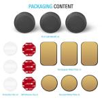 Universal Magnetic Car Phone Mount - 3 Pack