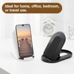 4-Pack Adjustable Foldable Phone Stands - Black & White