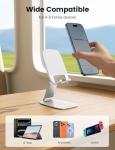 Lamicall Adjustable Desk Phone Stand - White