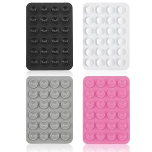 Strong Adhesive Suction Cup Phone Holder - 4-Pack