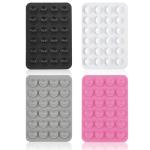 Strong Adhesive Suction Cup Phone Holder - 4-Pack