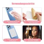 Strong Adhesive Suction Cup Phone Holder - 4-Pack