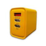 JD Brands EU Travel Adapter with 3 Fast Charging Ports