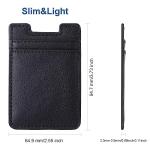 2-Pack Stick-On Phone Wallet Card Holders