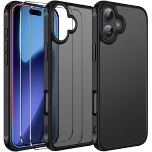ivoler 3-in-1 iPhone 17 Shockproof Case & Protectors