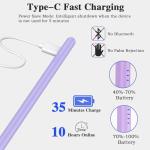 Rechargeable Stylus Pen for Android Devices - Purple