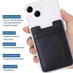 2-Pack Stick-On Phone Wallet Card Holders