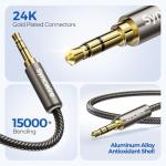 Syncwire 3.5mm Braided Aux Cable - 1.64ft