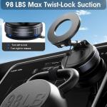 2026 Magnetic Car Phone Holder with 360° Suction