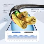 Syncwire 3.5mm Braided Aux Cable - 1.64ft