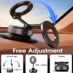 2026 Magnetic Car Phone Holder with 360° Suction