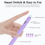 Rechargeable Stylus Pen for Android Devices - Purple
