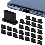 25Pcs USB C Dust Plug Set for Smartphones