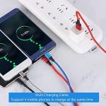 4-in-1 Multi Charging Cable 2-Pack 4Ft