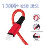 4-in-1 Multi Charging Cable 2-Pack 4Ft