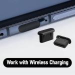 25Pcs USB C Dust Plug Set for Smartphones