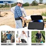 Leather Phone Holster with Clip for iPhone & Samsung