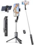 Extendable Selfie Stick Tripod with Remote Holder
