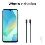 Samsung Galaxy A16 4G Android Smartphone, Super Amoled 6.7" Screen, Multiple Cameras, 128GB Storage, Light Green, 3 Year Manufacturer Extended Warranty (UK Version)