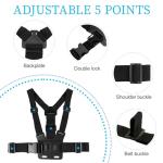 Tiryns Chest Mount Kit for Smartphones and Cameras