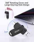 KEXIN 256GB Dual USB Memory Stick for Smartphones