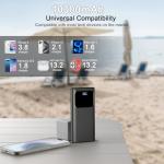 Coucur 10000mAh Portable Charger with Fast Charging