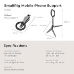 SMALLRIG Magnetic Tripod Mount for Smartphones