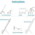 VOVIGGOL 4 Pack Foldable Phone and Tablet Stands