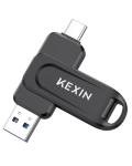 KEXIN 128GB Dual USB C Flash Drive