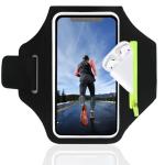 Sweatproof Running Phone Armband with AirPods Pocket