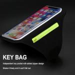 Sweatproof Running Phone Armband with AirPods Pocket