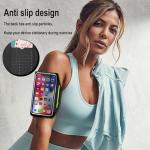 Sweatproof Running Phone Armband with AirPods Pocket