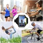 Sweatproof Running Phone Armband with AirPods Pocket