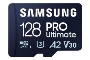 Samsung PRO Ultimate 128GB microSD Card with Adapter