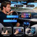 AOUQEE Wireless CarPlay & Android Auto Adapter