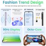 KXD A07 Unlocked Smartphone - Great for Teens & Seniors