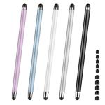 2-in-1 Stylus Pens for Touch Screens (5 Pack)