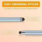 2-in-1 Stylus Pens for Touch Screens (5 Pack)