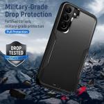 Galaxy S22 Plus Heavy Duty Shockproof Case - Black