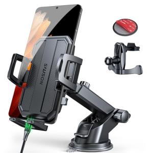 SUUSON 3-in-1 Car Phone Holder Mount