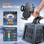 SUUSON 3-in-1 Car Phone Holder Mount