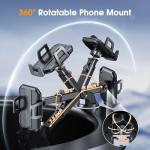 SUUSON 3-in-1 Car Phone Holder Mount