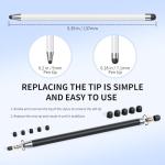 10-Pack High Precision Stylus Pens for Touchscreens