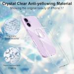 Garegce Slim Clear Case for iPhone 17