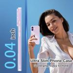 Garegce Slim Clear Case for iPhone 17