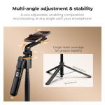 K&F CONCEPT 180 cm Face Tracking Tripod for Smartphones