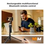 K&F Face Tracking Tripod with Light and Remote