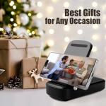 ALOFTFINNE Phone Stand with Bluetooth Speaker and Sound