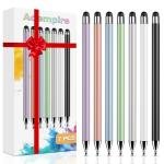 7-Piece 2-in-1 Touchscreen Stylus Set